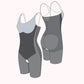 SmoothOut™ Cora Fit | Bodysuit Mid Thigh Open Gusset | Black | Trophy ShapeWear