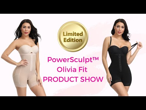 PowerSculpt™ Olivia Fit | Seamless Butt Lifter Under-bust Open gusset Shapewear - Limited Edition