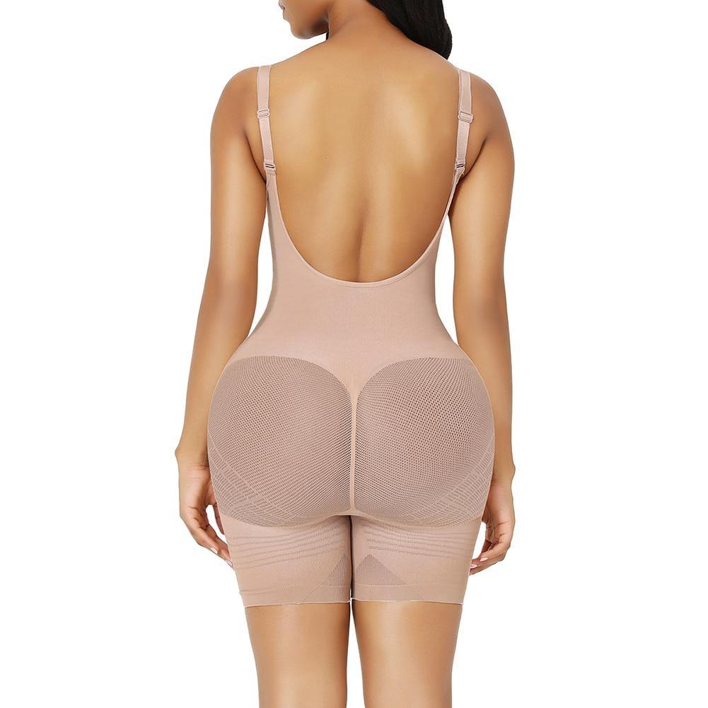 CorePlus™ Coralyn Fit 3.1 A  Backless Bodysuit Short Shapewear
